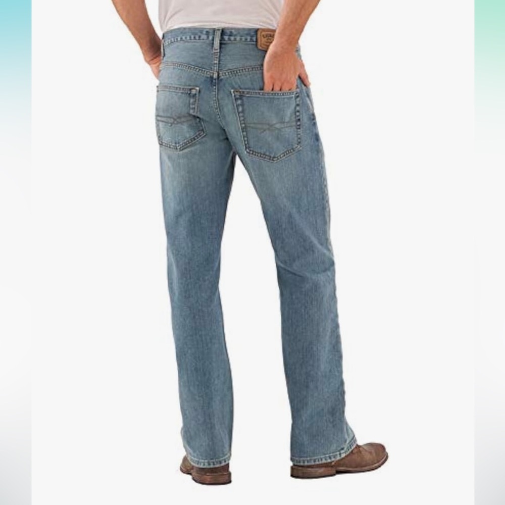 Levi Strauss Signature Gold Men's Relaxed Fit Flex Jeans NWT W38xL34